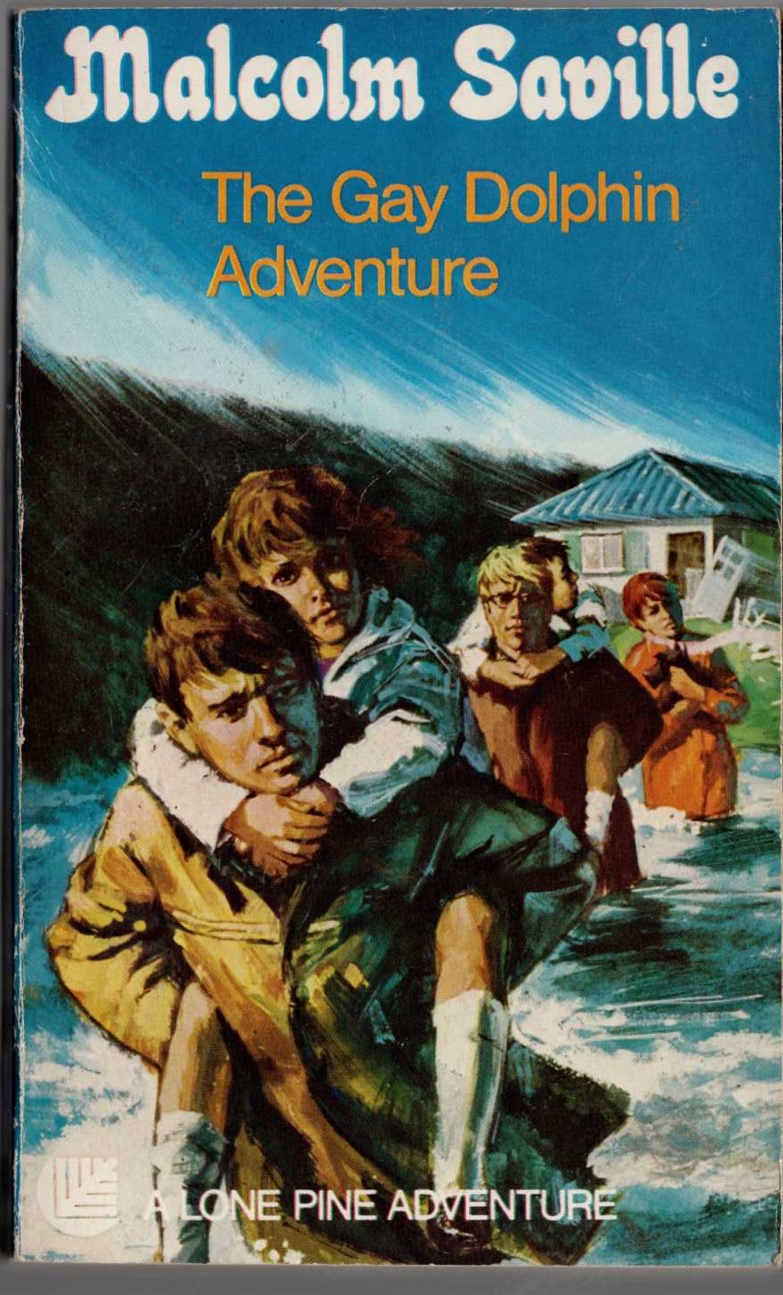 Malcolm Saville  THE GAY DOLPHIN ADVENTURE front book cover image