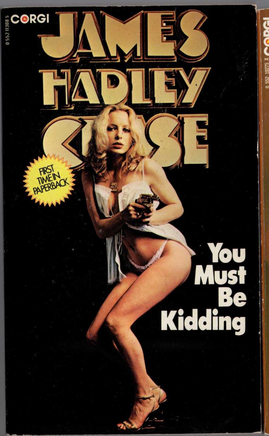 James Hadley Chase  YOU MUST BE KIDDING front book cover image