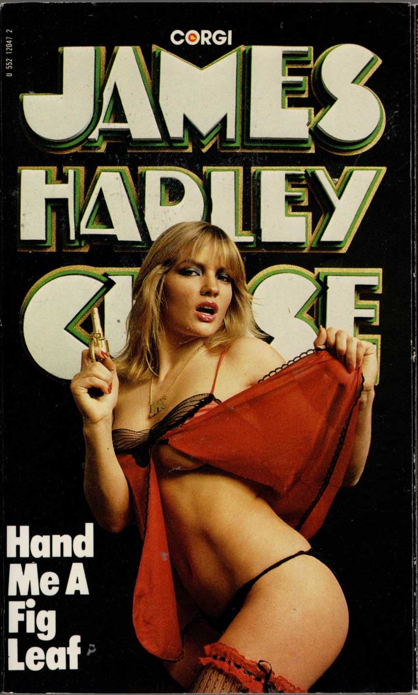 James Hadley Chase  HAND ME A FIG LEAF front book cover image
