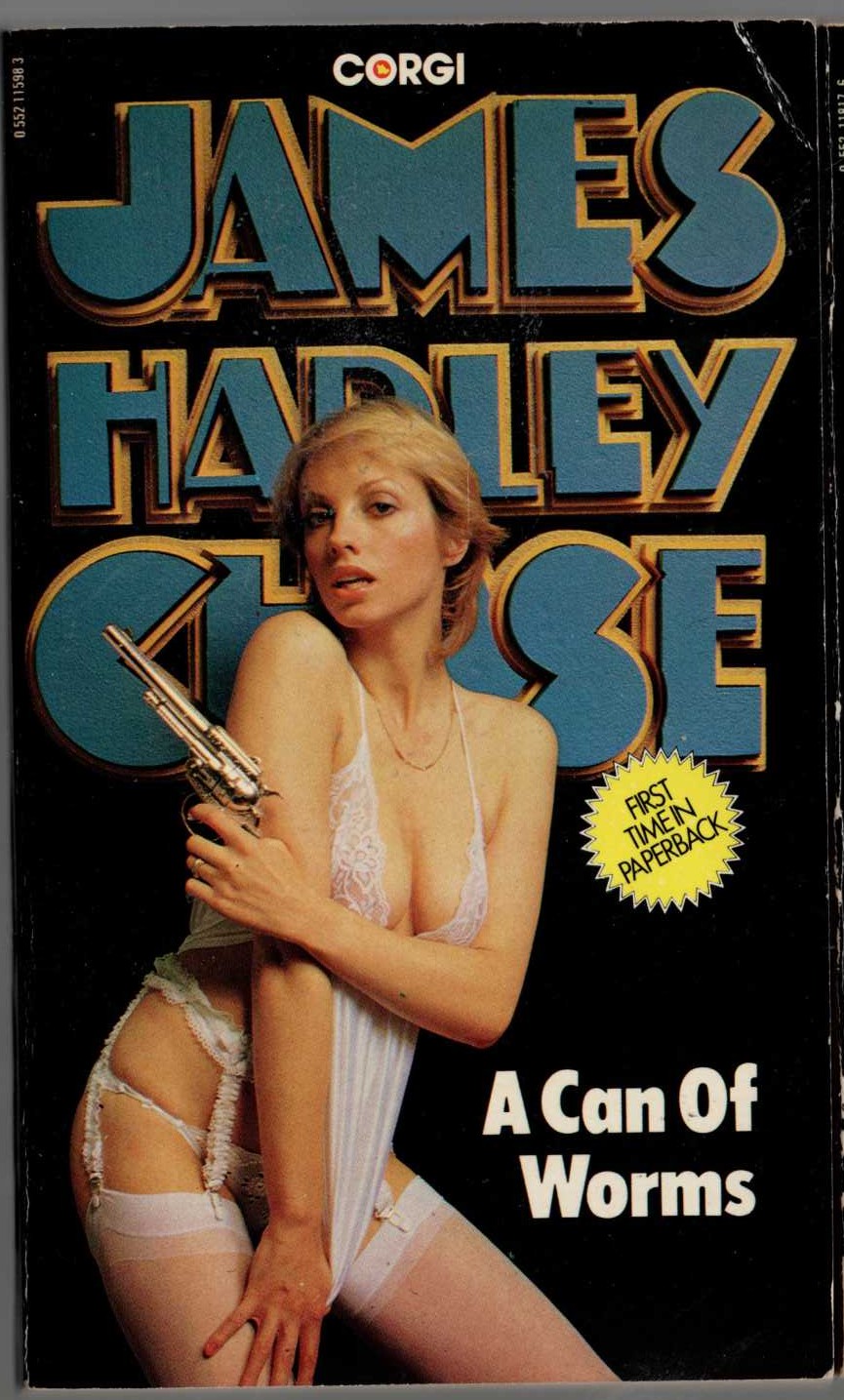 James Hadley Chase  A CAN OF WORMS front book cover image