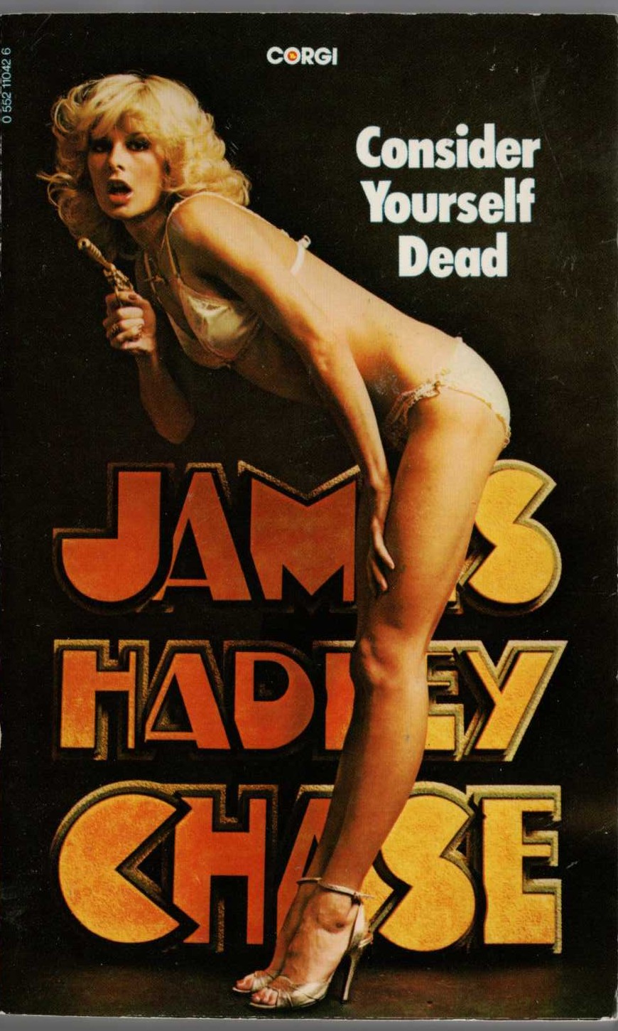James Hadley Chase  CONSIDER YOURSELF DEAD front book cover image