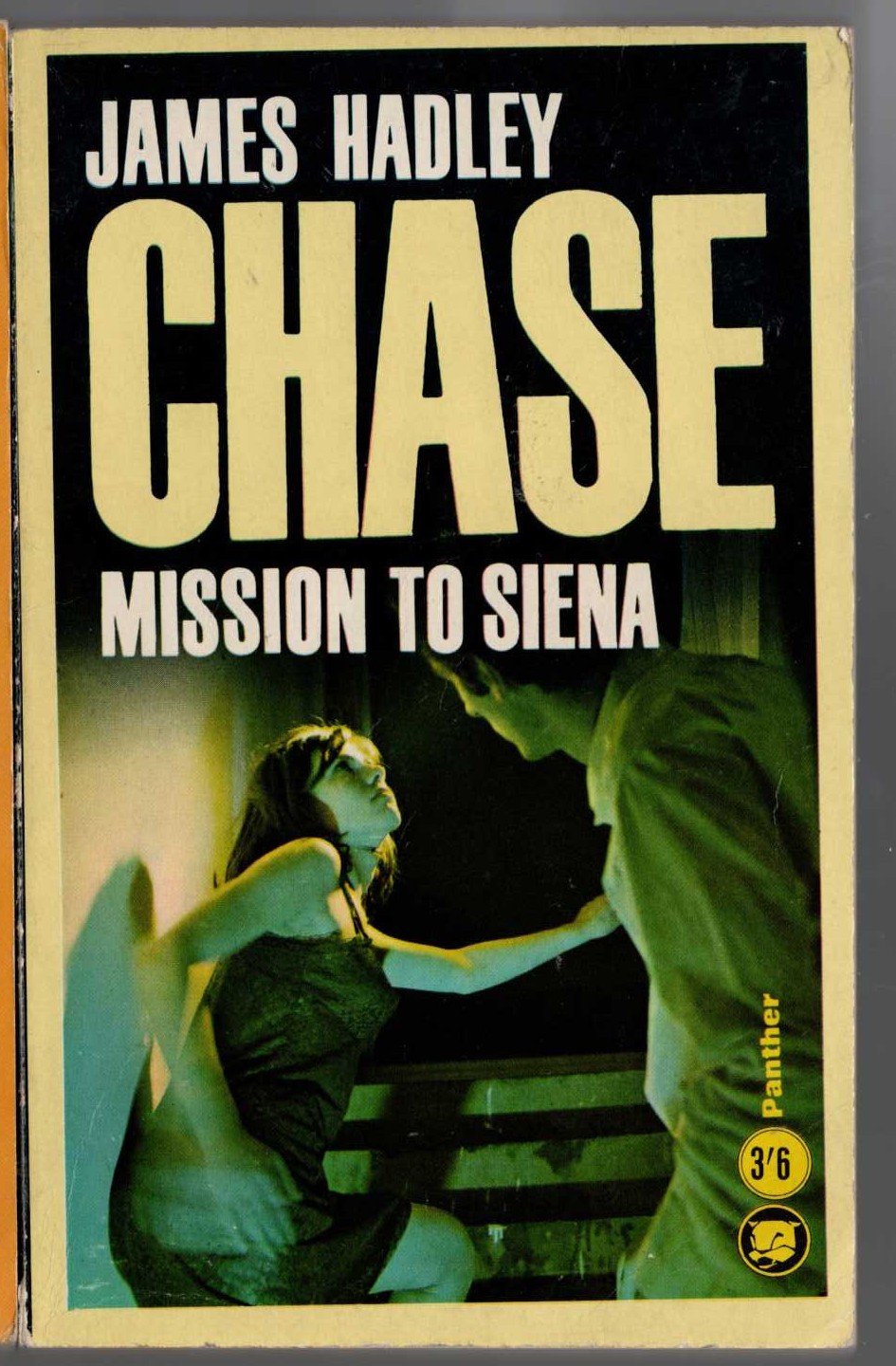 James Hadley Chase  MISSION TO SIENA front book cover image