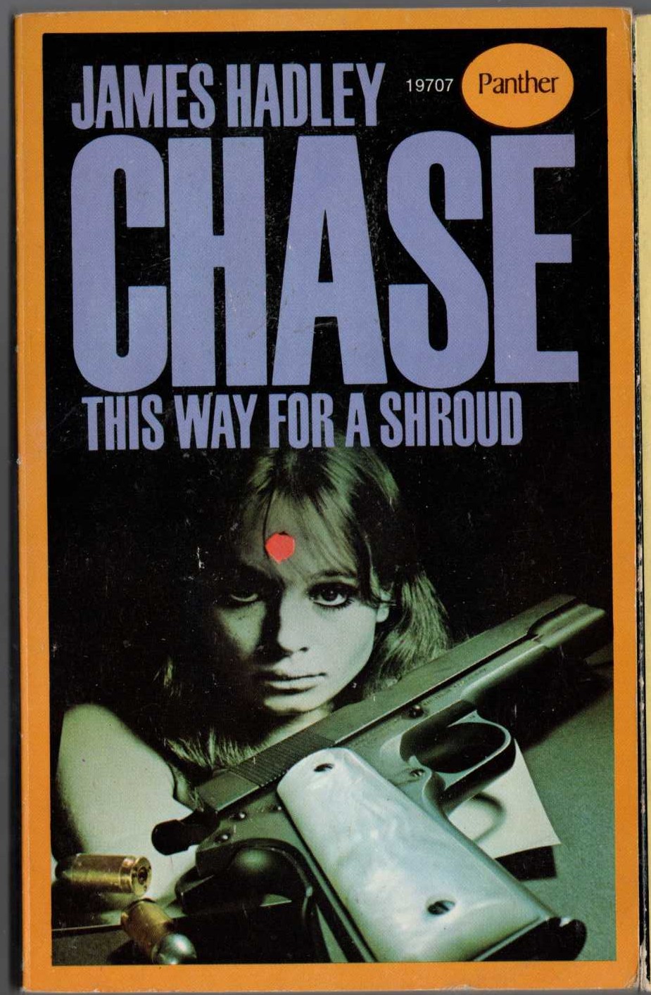 James Hadley Chase  THIS WAY FOR A SHROUD front book cover image