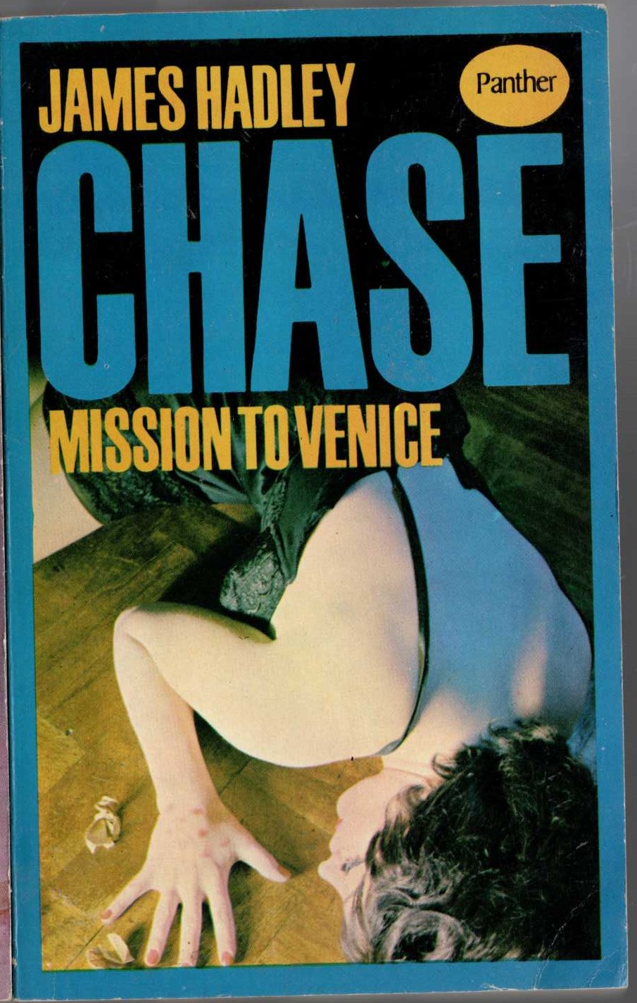 James Hadley Chase  MISSION TO VENICE front book cover image