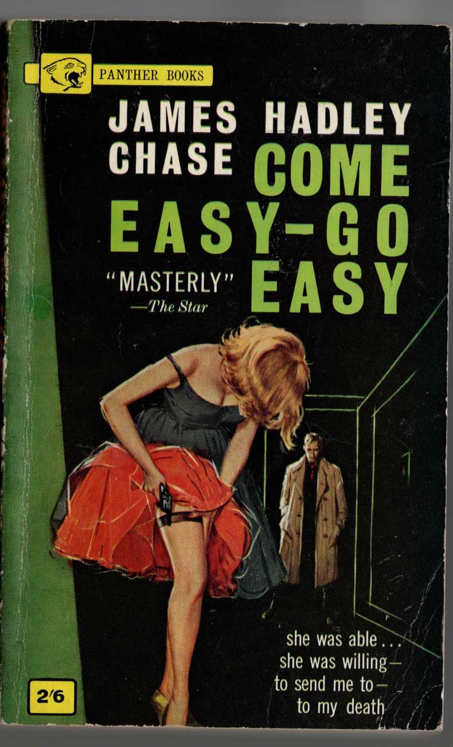 James Hadley Chase  COME EASY - GO EASY front book cover image