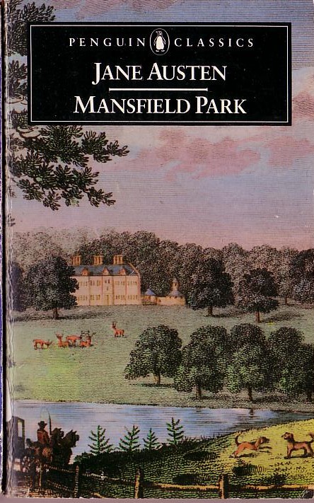 Jane Austen  MANSFIELD PARK front book cover image