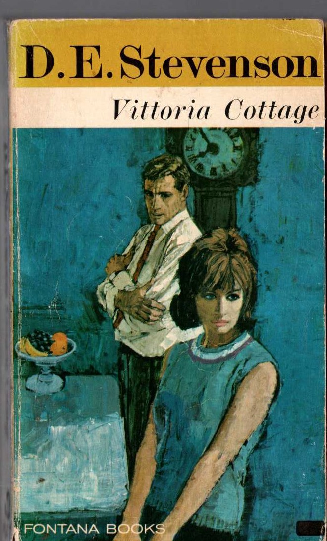 D.E. Stevenson  VITTORIA COTTAGE front book cover image