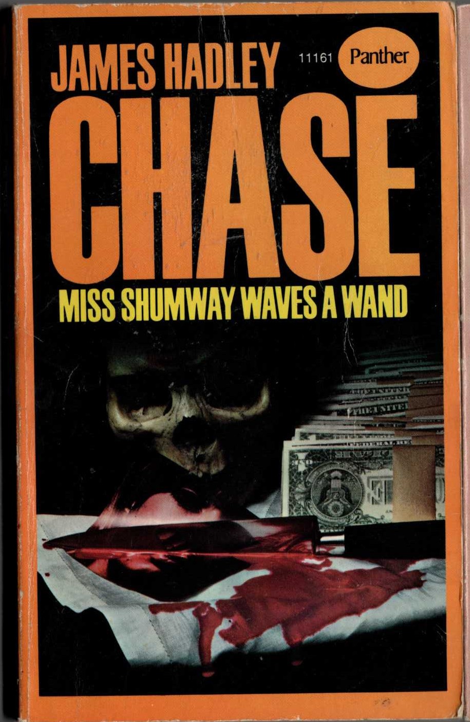 James Hadley Chase  MISS SHUMWAY WAVES A WAND front book cover image