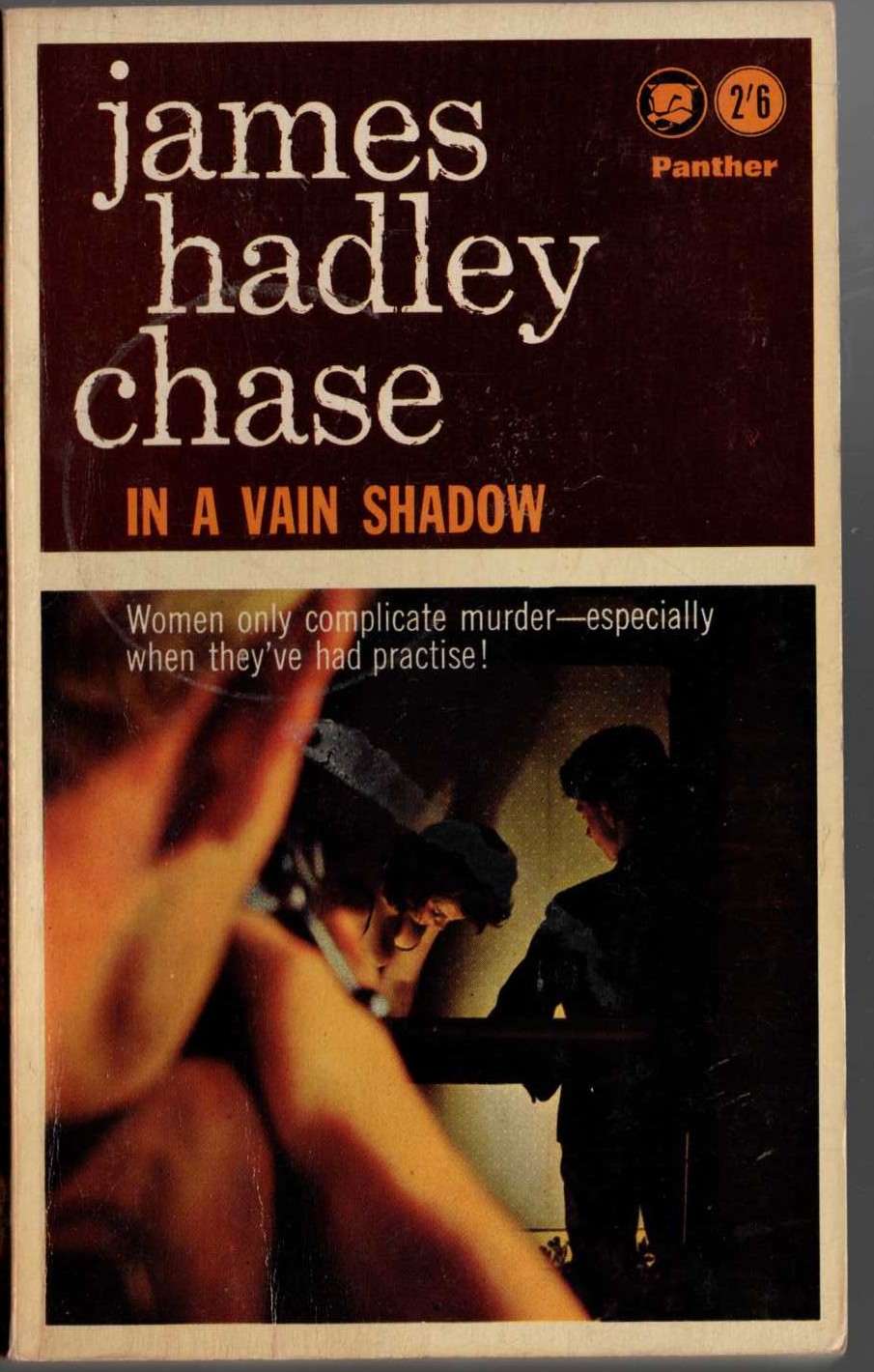 James Hadley Chase  IN A VAIN SHADOW front book cover image
