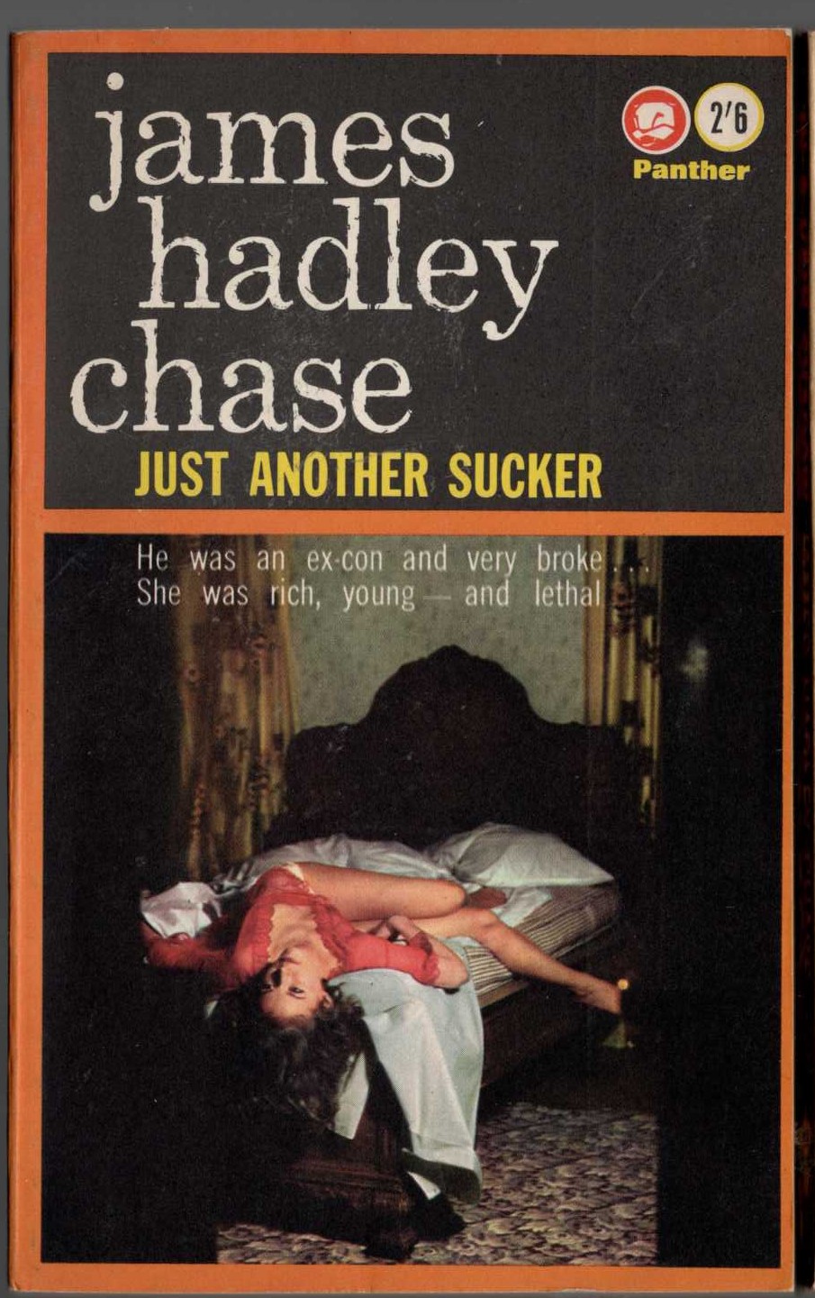 James Hadley Chase  JUST ANOTHER SUCKER front book cover image