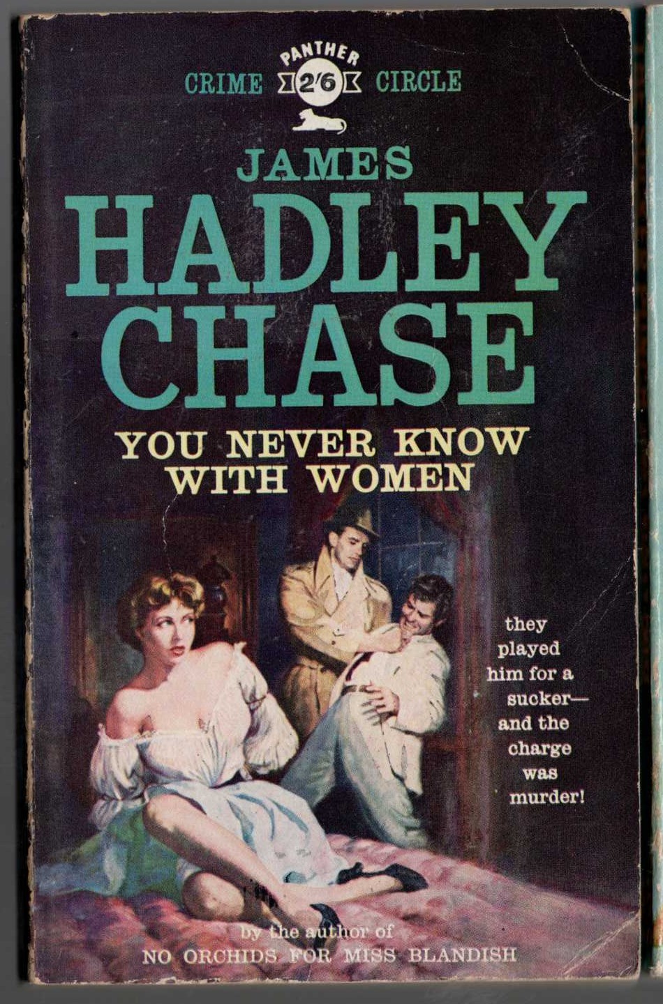 James Hadley Chase  YOU NEVER KNOW WITH WOMEN front book cover image