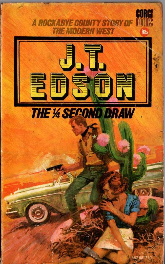 J.T. Edson  THE 1/4 SECOND DRAW front book cover image