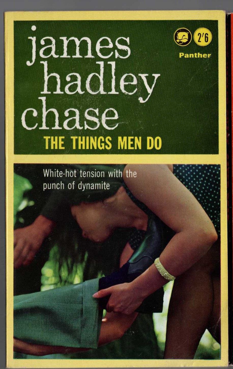 James Hadley Chase  THE THINGS MEN DO front book cover image