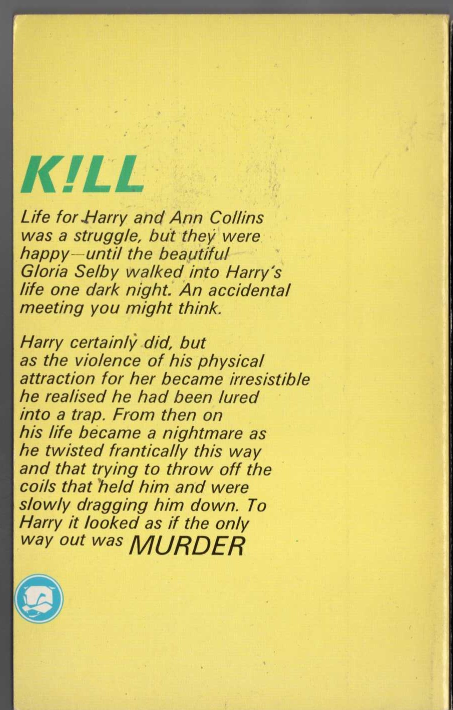James Hadley Chase  THE THINGS MEN DO magnified rear book cover image