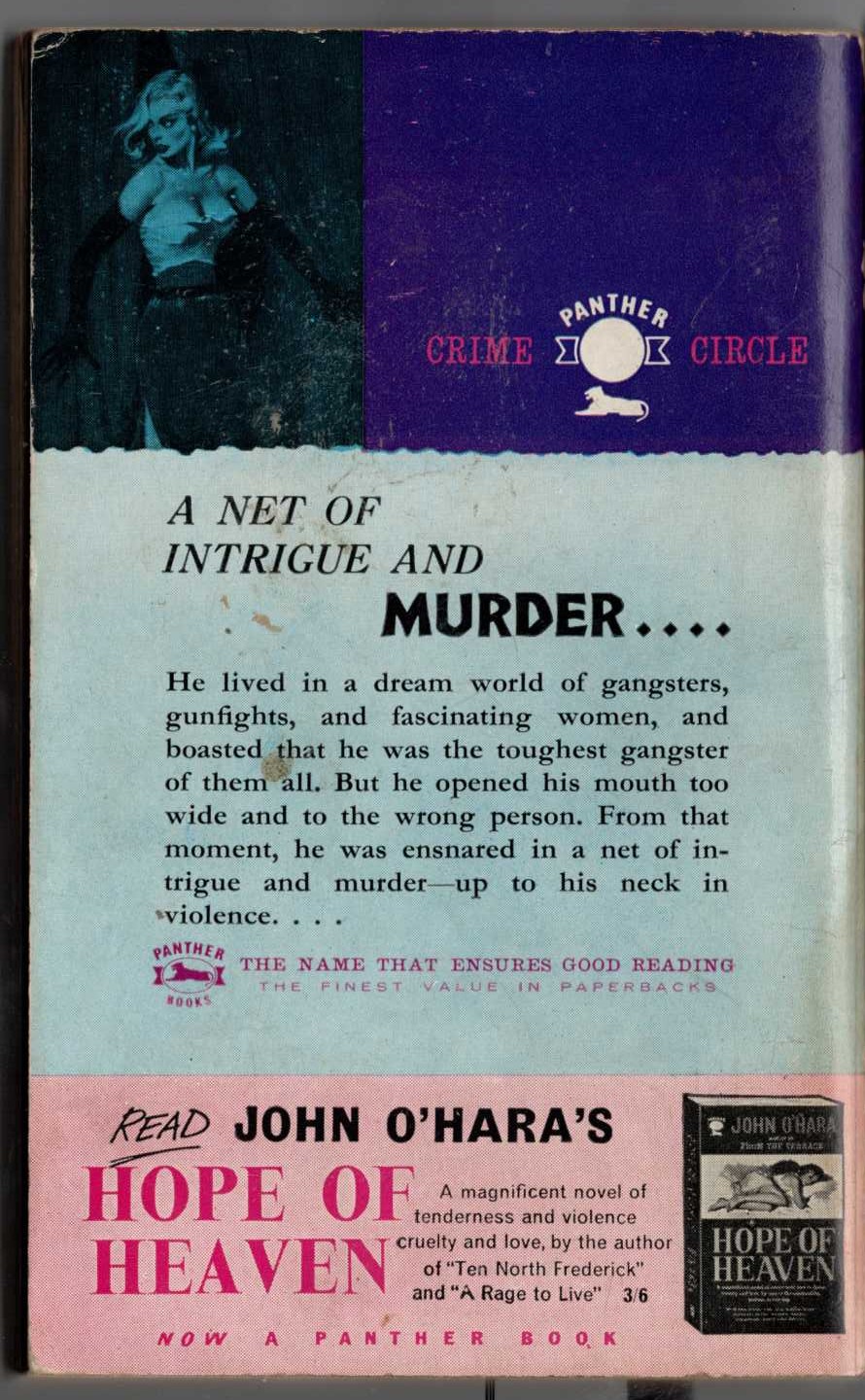 James Hadley Chase  MORE DEADLY THAN THE MALE magnified rear book cover image