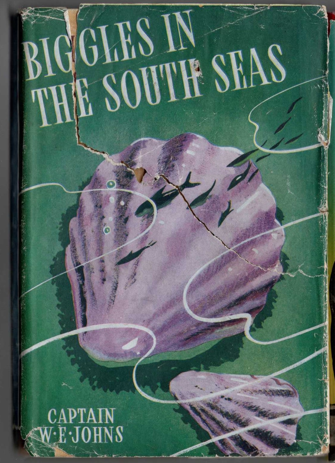 BIGGLES IN THE SOUTH SEAS front book cover image