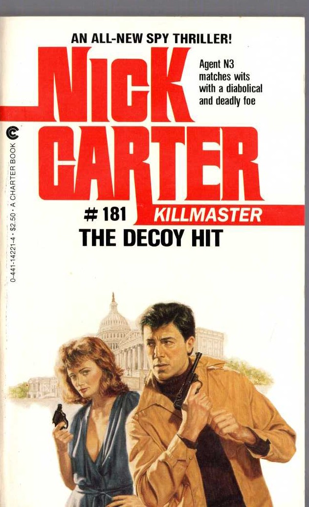 Nick Carter  THE DECOY HIT front book cover image