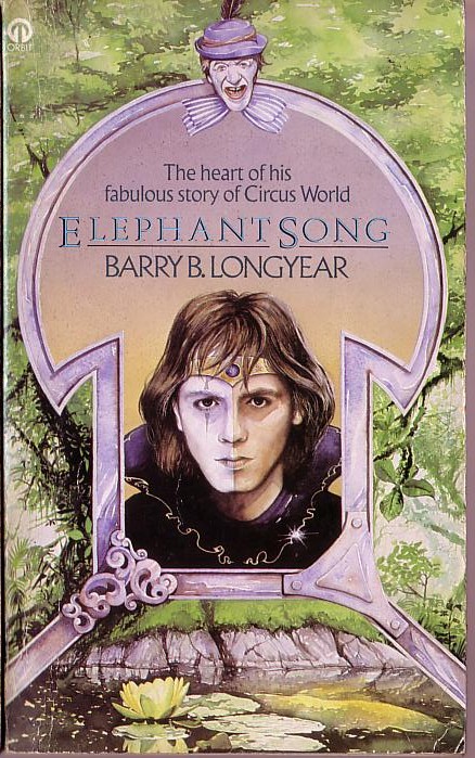 Barry B. Longyear  ELEPHANT SONG front book cover image