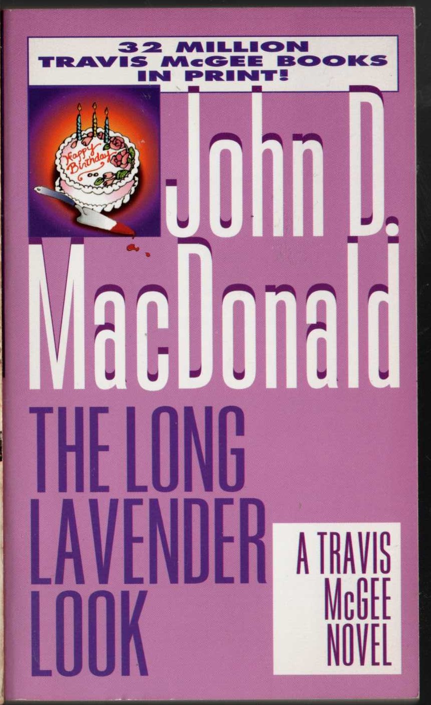 John D. MacDonald  THE LONG LAVENDER LOOK front book cover image