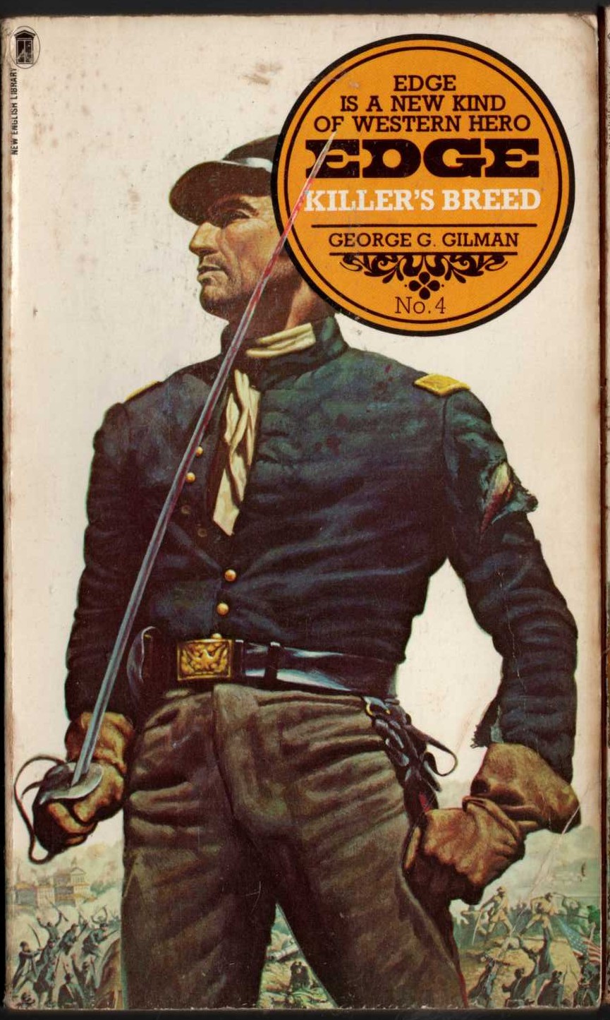 George G. Gilman  EDGE 4: KILLER'S BREED front book cover image