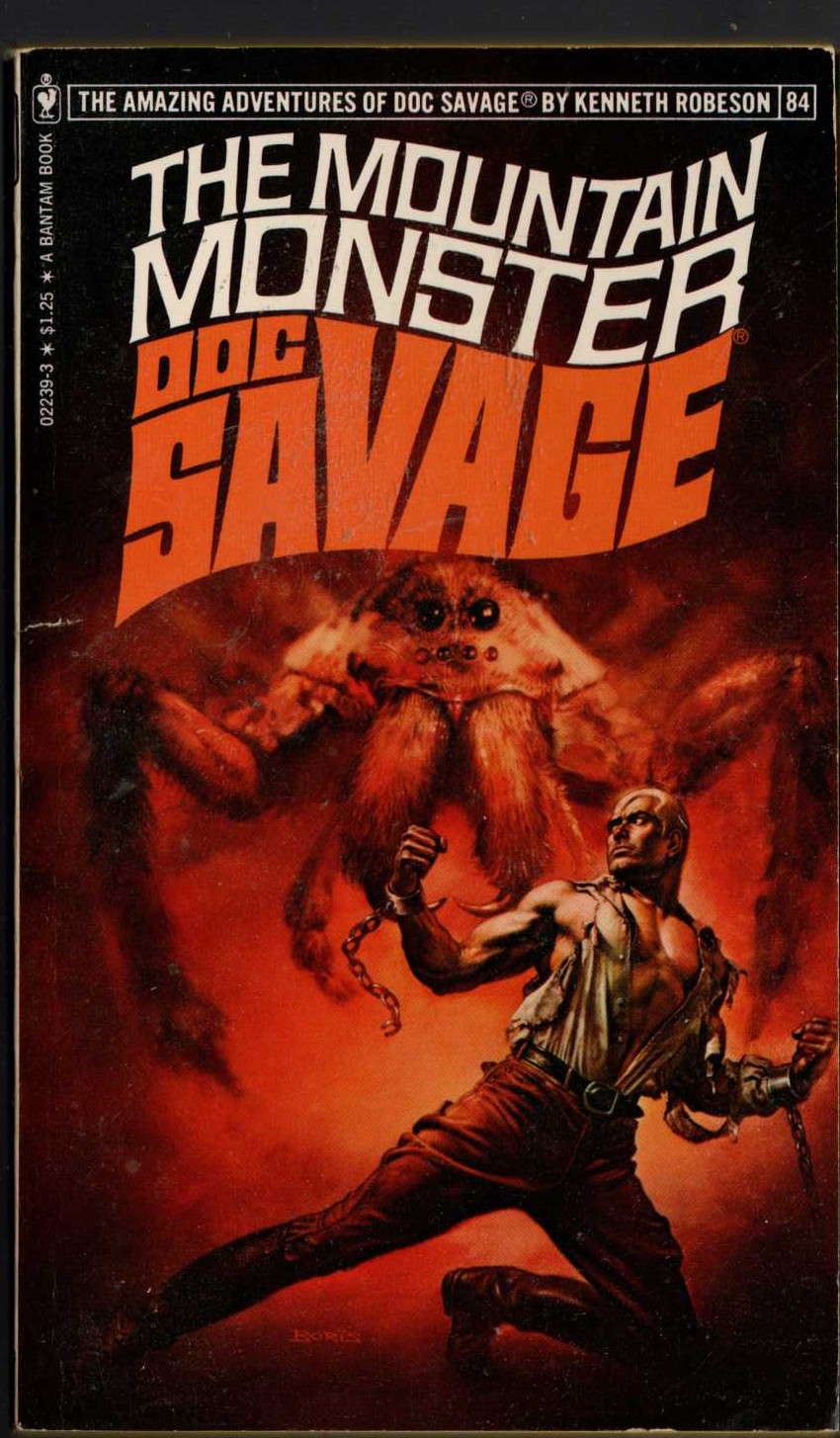 Kenneth Robeson  DOC SAVAGE: THE MOUNTAIN MONSTER front book cover image