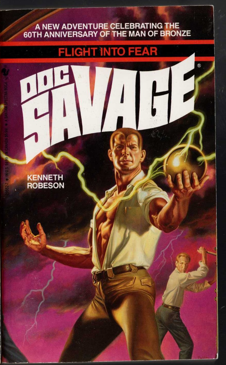Kenneth Robeson  DOC SAVAGE: FLIGHT INTO FEAR front book cover image