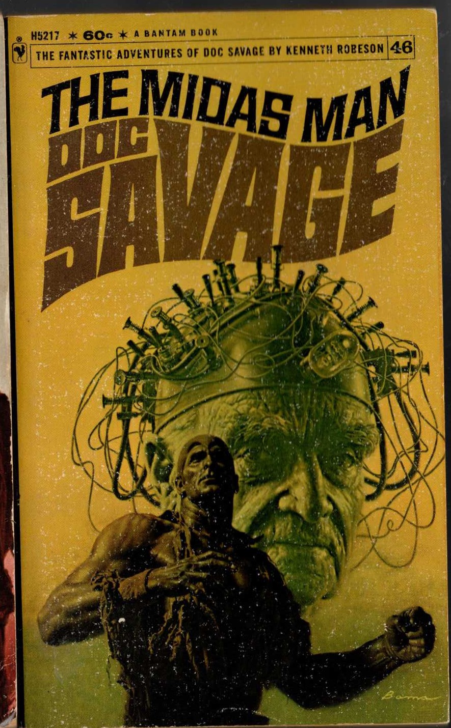 Kenneth Robeson  DOC SAVAGE: THE MIDAS MAN front book cover image
