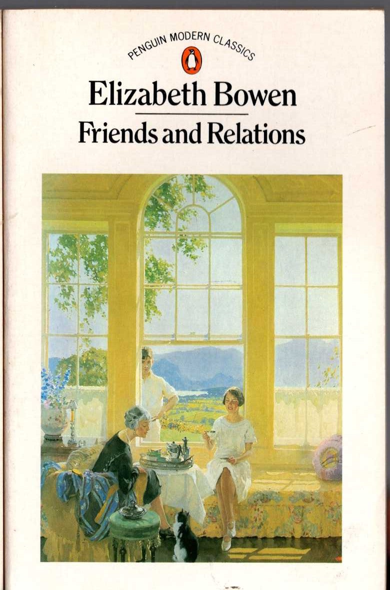 Elizabeth Bowen  FRIENDS AND RELATIONS front book cover image