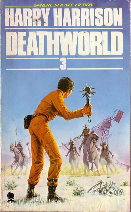 Harry Harrison  DEATHWORLD 3 front book cover image
