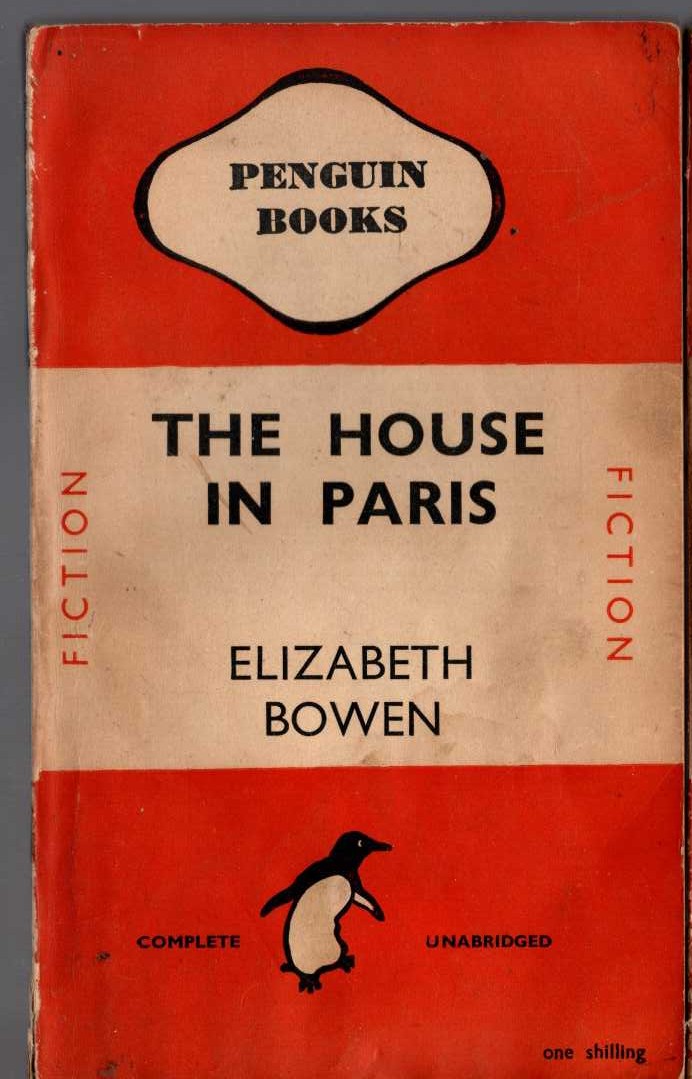 Elizabeth Bowen  THE HOUSE IN PARIS front book cover image