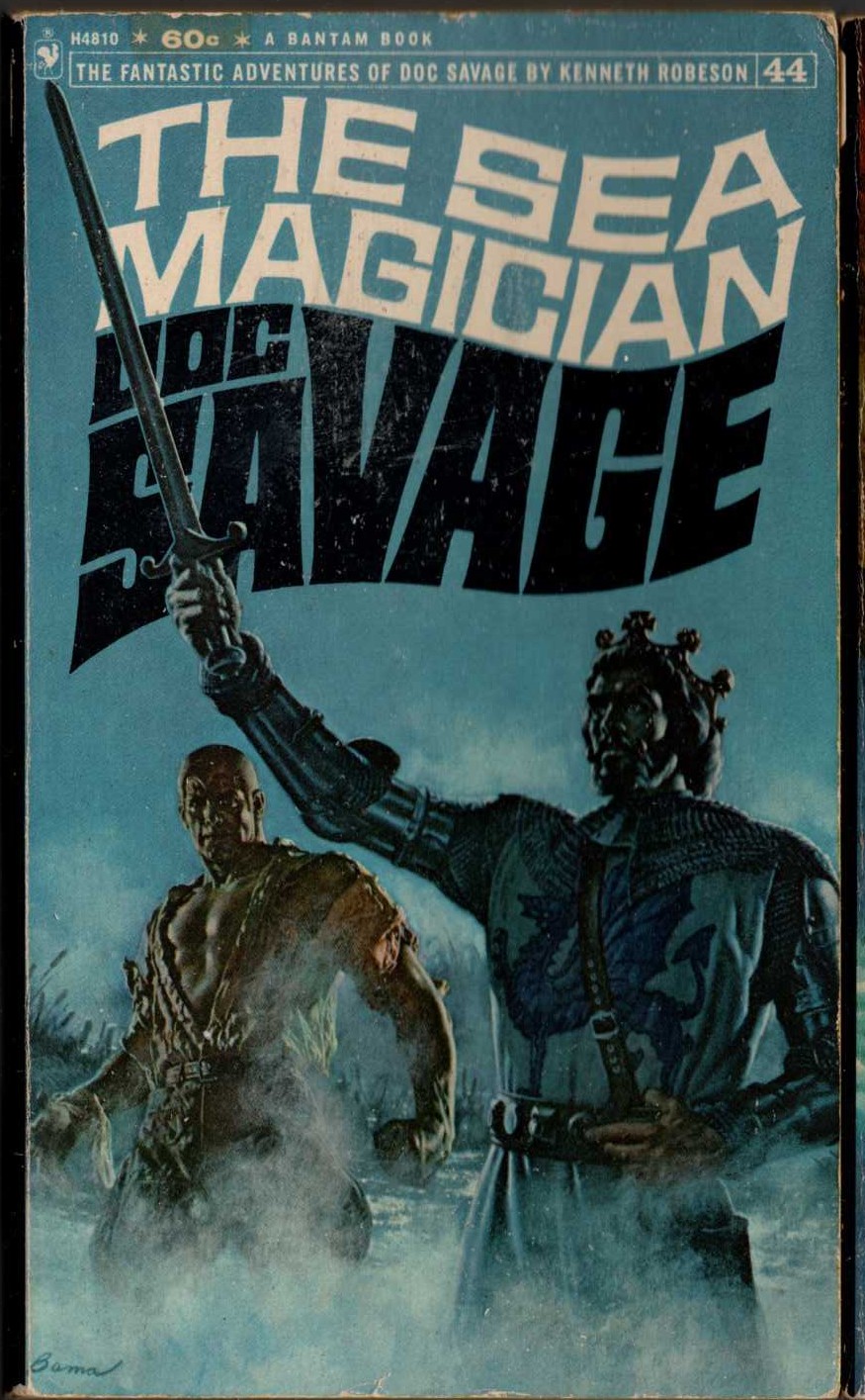 Kenneth Robeson  DOC SAVAGE: THE SEA MAGICIAN front book cover image