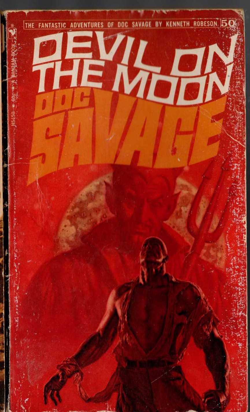 Kenneth Robeson  DOC SAVAGE: DEVIL ON THE MOON front book cover image
