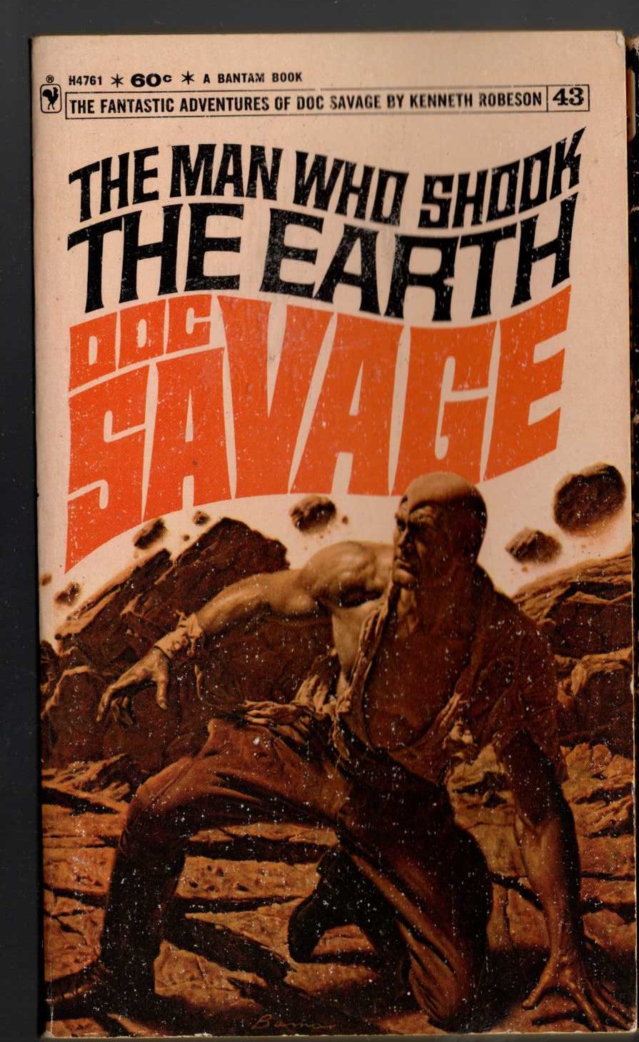 Kenneth Robeson  DOC SAVAGE: THE MAN WHO SHOOK THE EARTH front book cover image