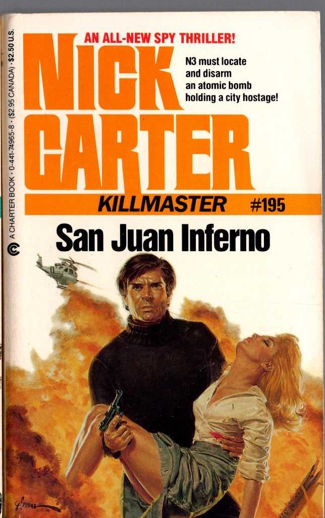 Nick Carter  SAN JUAN INFERNO front book cover image