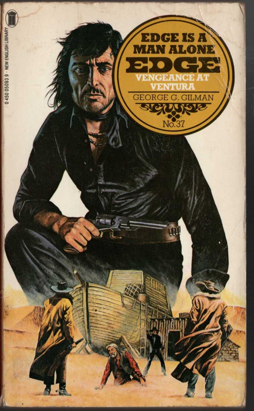 George G. Gilman  EDGE 37: VENGEANCE AT VENTURA front book cover image