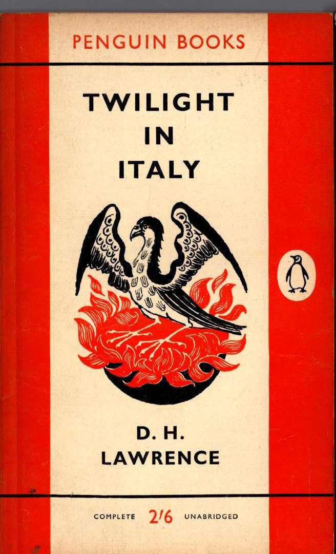 (D.H.Lawrence non-fiction) TWILIGHT IN ITALY front book cover image