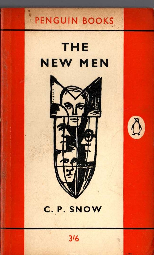 C.P. Snow  THE NEW MEN front book cover image