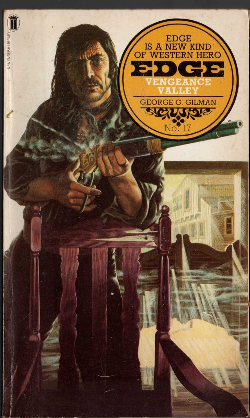 George G. Gilman  EDGE 17: VENGEANCE VALLEY front book cover image
