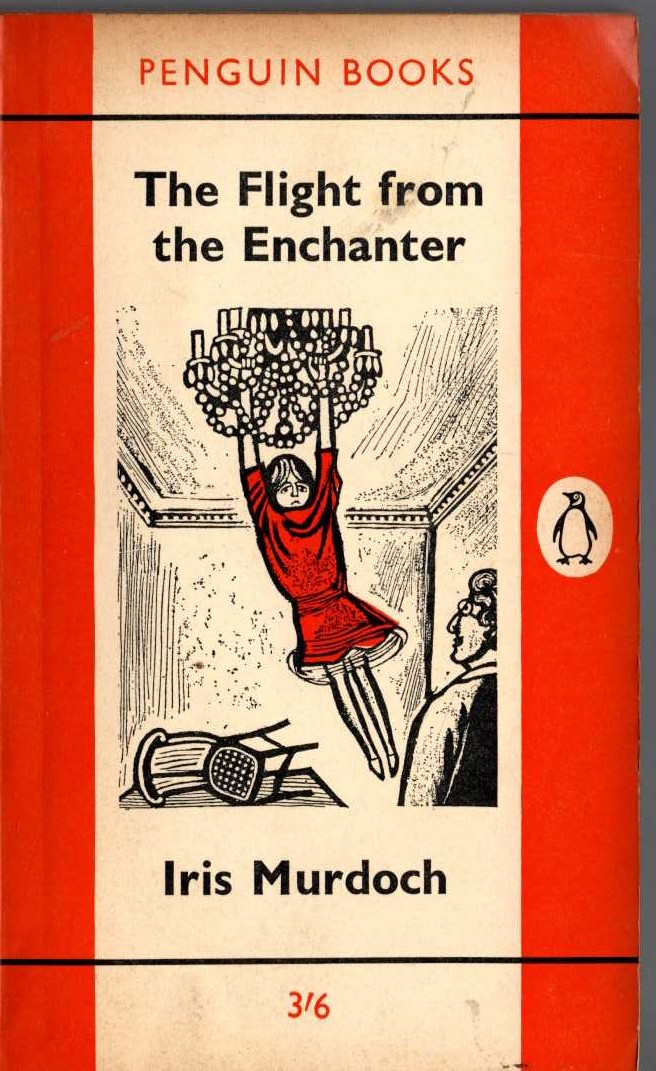 Iris Murdoch  THE FLIGHT OF THE ENCHANTER front book cover image