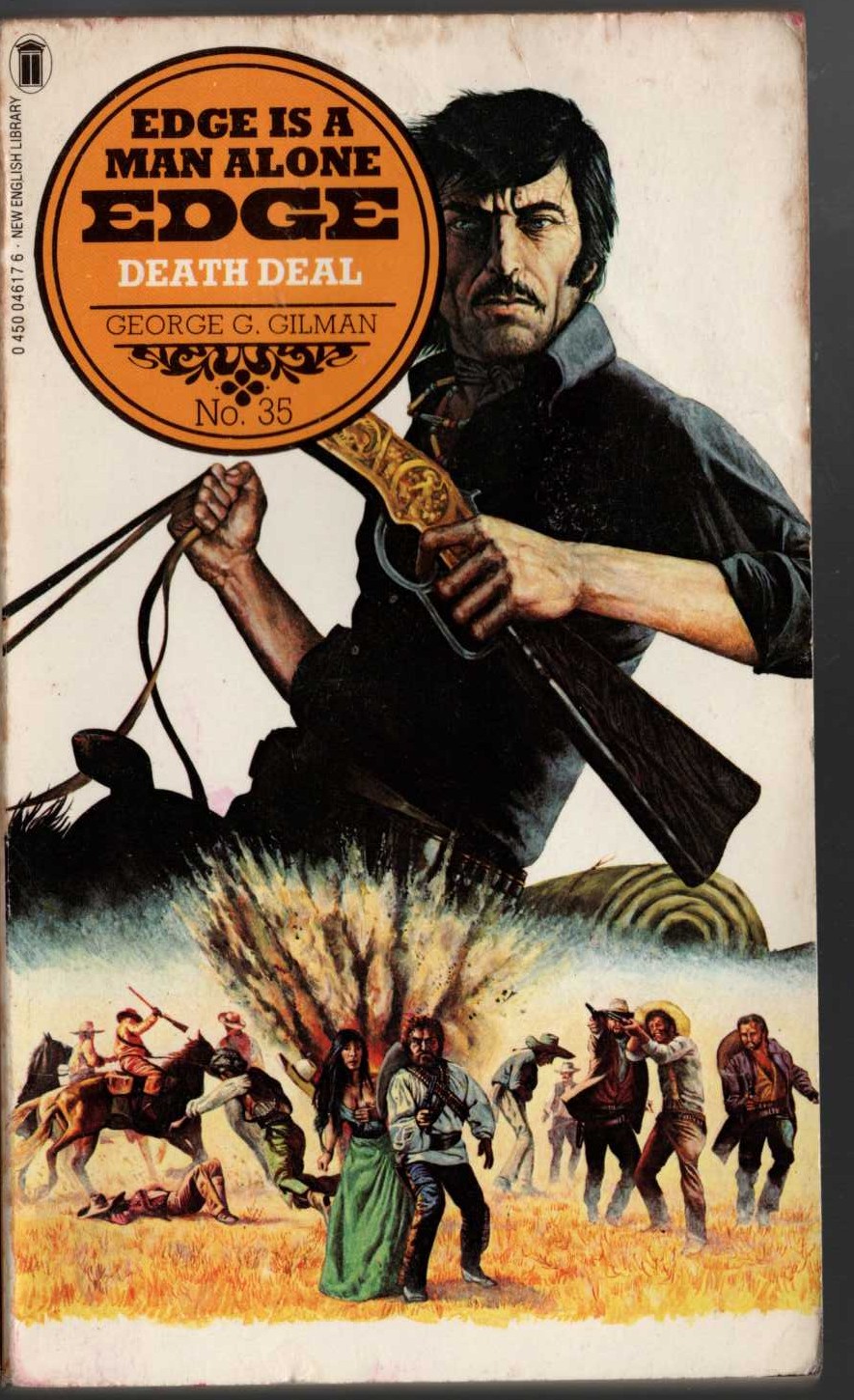 George G. Gilman  EDGE 35: DEATH DEAL front book cover image