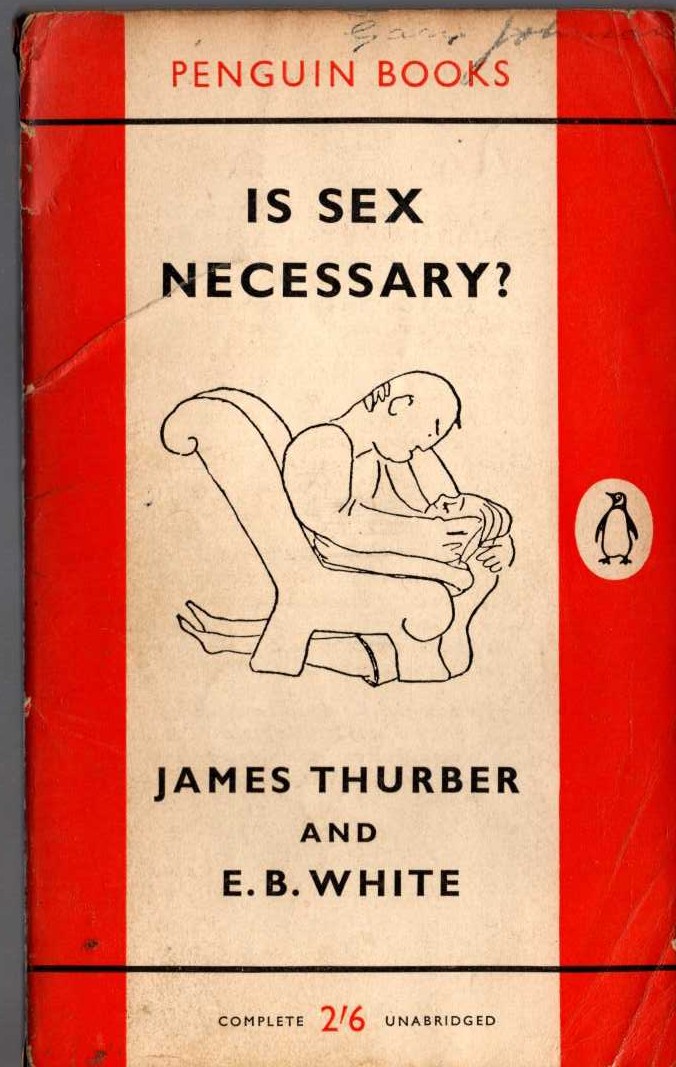 IS SEX NECESSARY? front book cover image