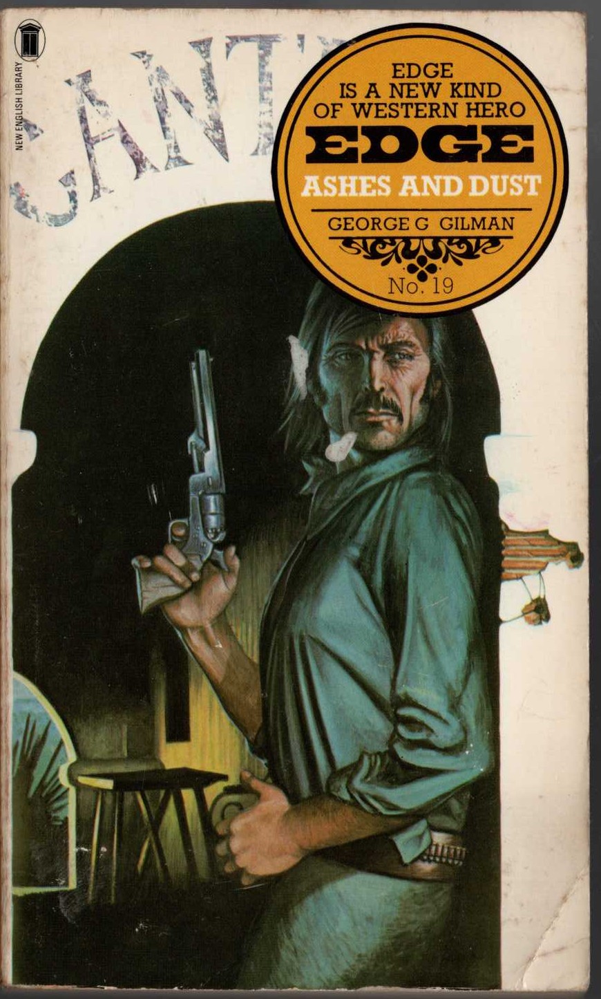 George G. Gilman  EDGE 19: ASHES AND DUST front book cover image