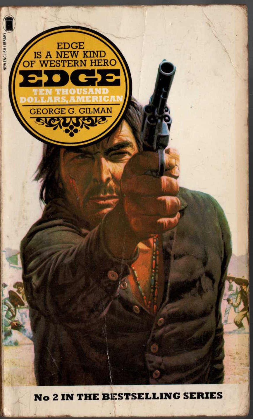 George G. Gilman  EDGE: TEN THOUSAND DOLLARS, AMERICAN front book cover image