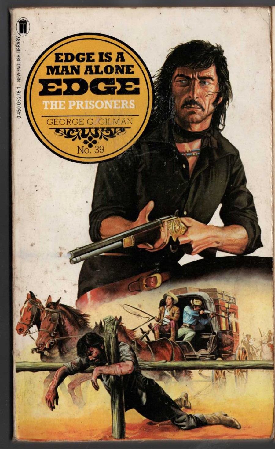 George G. Gilman  EDGE 39: THE PRISONERS front book cover image