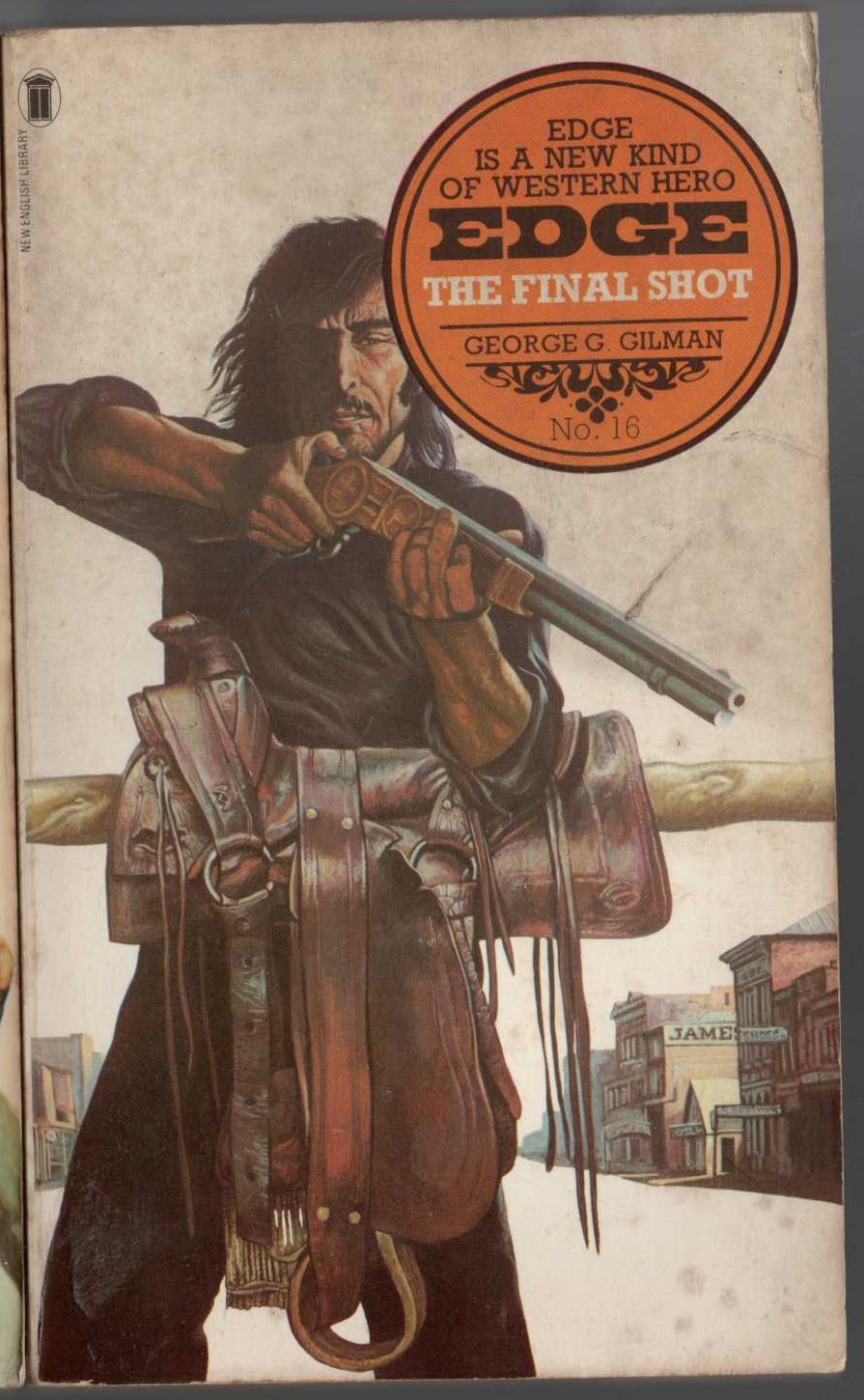 George G. Gilman  EDGE 16: THE FINAL SHOT front book cover image