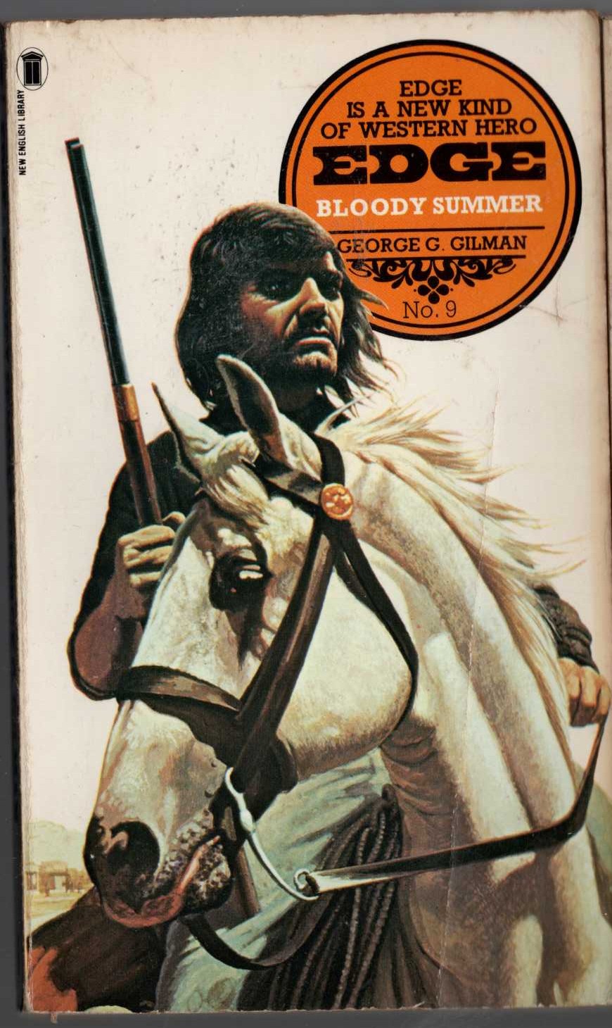 George G. Gilman  EDGE 9: BLOODY SUMMER front book cover image