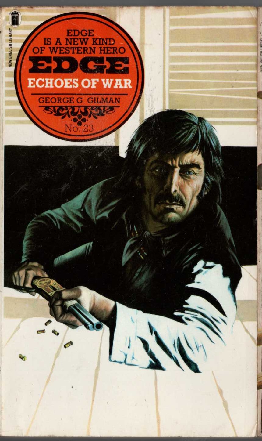 George G. Gilman  EDGE 23: ECHOES OF WAR front book cover image