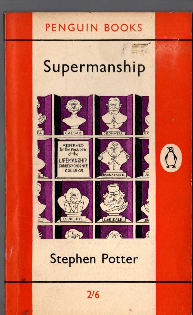 Stephen Potter  SUPERMANSHIP front book cover image