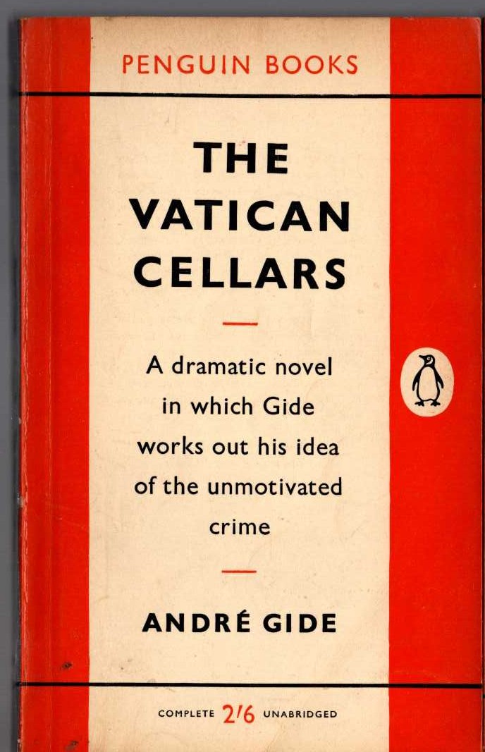 Andre Gide  THE VATICAN CELLARS front book cover image