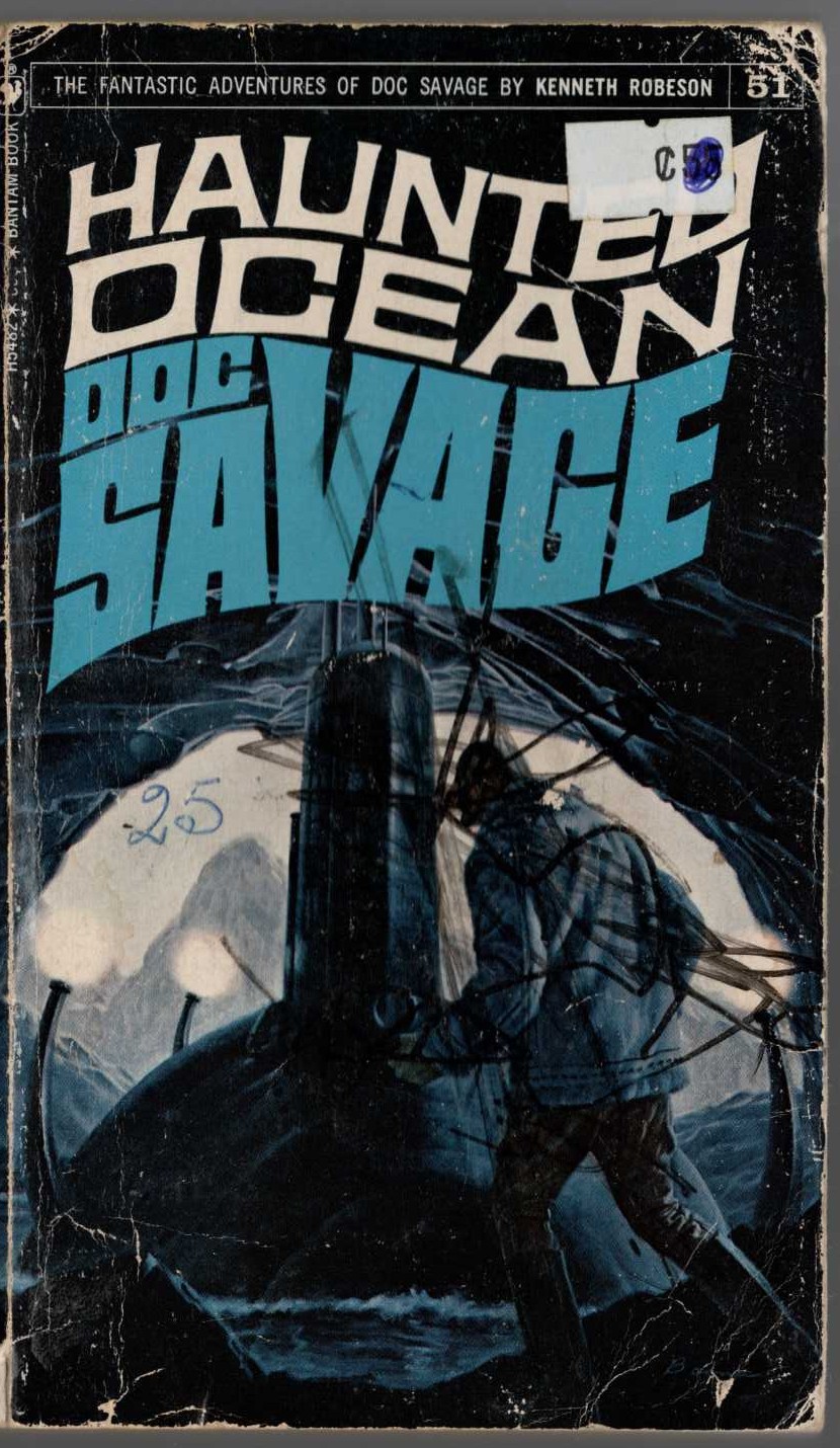 Kenneth Robeson  DOC SAVAGE: HAUNTED OCEAN front book cover image